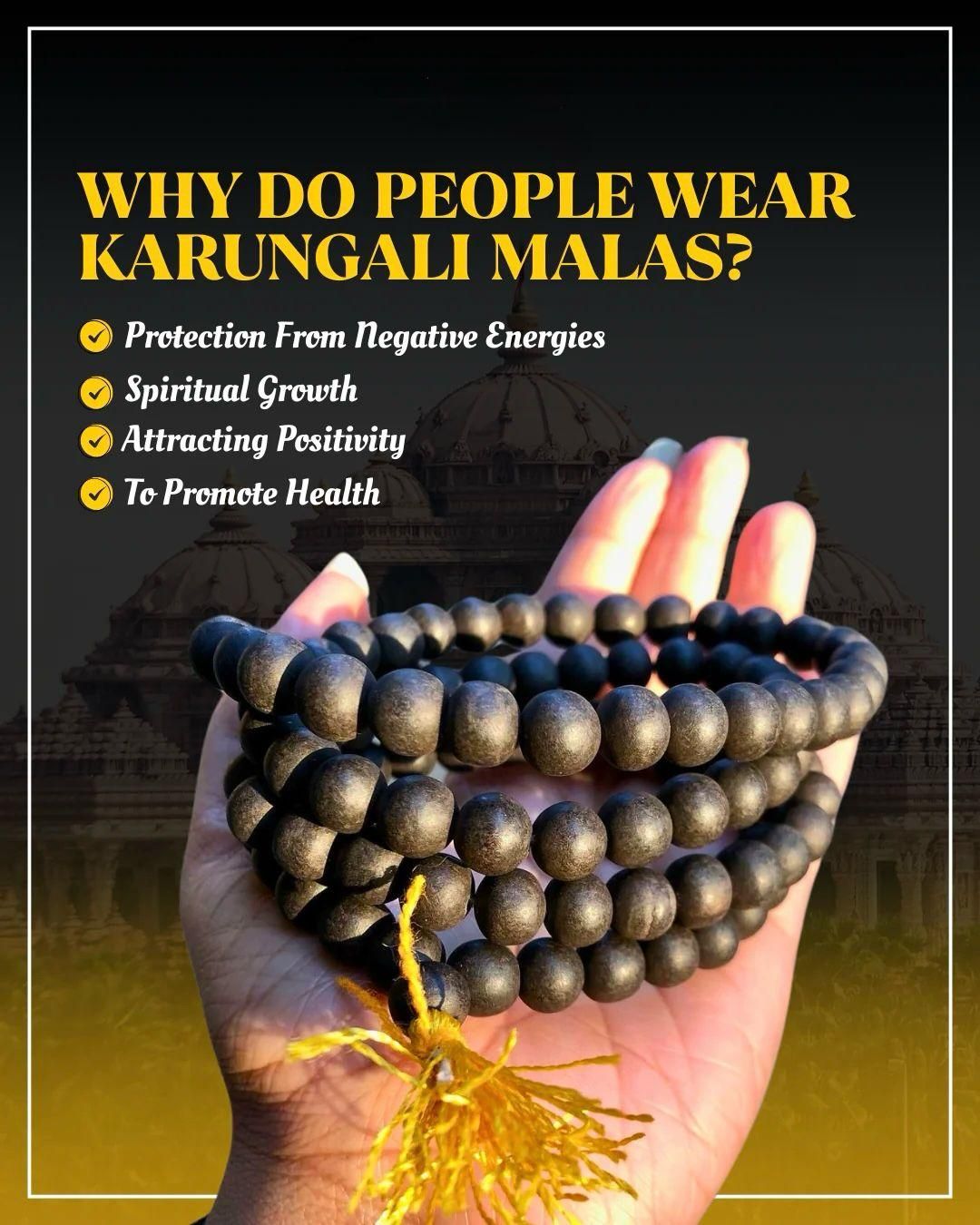 Karungali Mala 108 Beads